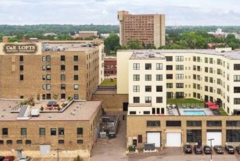 Two spectacular rooftop decks with grills, fire pit, and city views